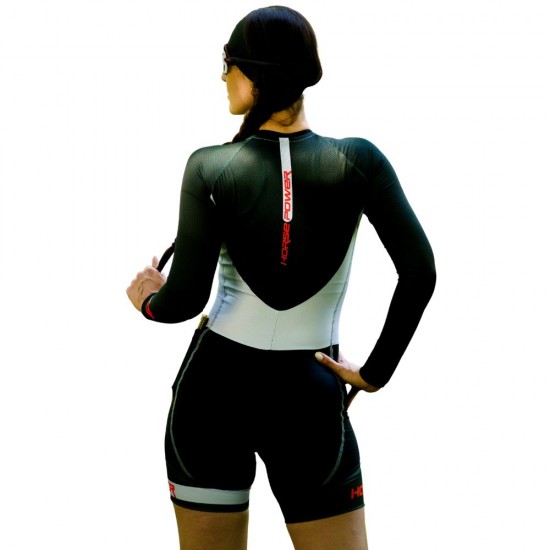 Macaquinho Manga Longa Horse Power Ciclismo Elite- Feminino - F139 HP